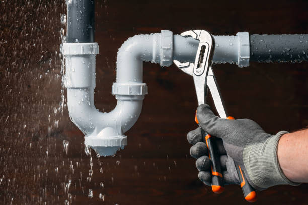Professional Drain Cleaning technician working in Monessen, PA